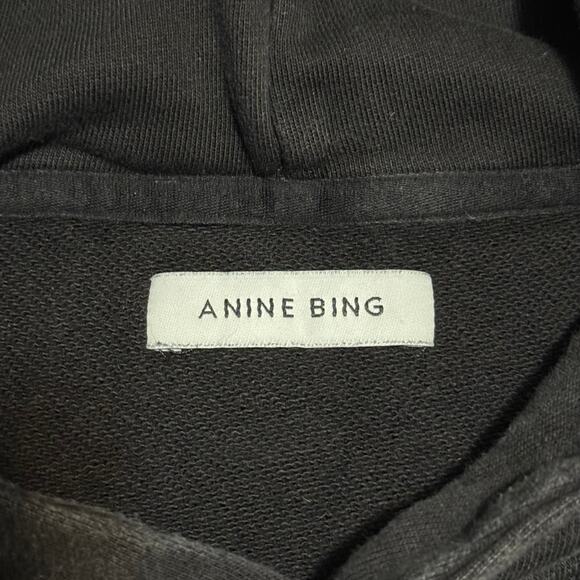 Anine Bing Alec Splatter Hoodie Size Large - Picture 5 of 8